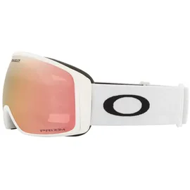 OAKLEY Flight Tracker L Skibrille Matte White - Prizm Rose Gold Iridium Glas