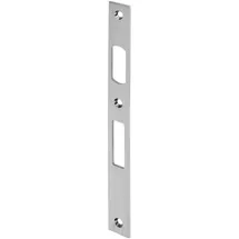 Wilka Schließblech Flach für Rollfalle und Riegel 245 x 24 x 3 mm Edelstahl