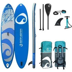 SPINERA PROFESSIONAL 12,0 SUP 2024 blue inkl. FIBERGLAS PERFORMANCE Paddel