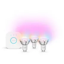 Philips Starter Set Essential White & Color Ambiance 00232140 3 W GU10 RGB 3 St.