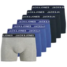 JACK & JONES JACDANNY SOLID TRUNKS blau / navy blazer XXL 7er Pack