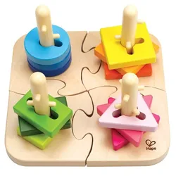 Hape - Kreatives Steckpuzzle