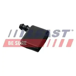 FAST Waschwasserdüse, Scheibenreinigung Motorhaube Original Anschlüsse müssen wiederverwendet werden schwarz für VW MERCEDES-BENZ A0008604547^ 2E19559