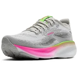 Brooks Adrenaline GTS 25 Damen schmal Oyster/Pink/Green 44