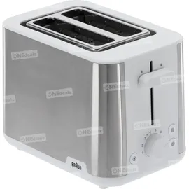 Braun HT 1510 WH PurShine Toaster (0X23010033)