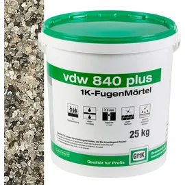 GftK vdw 840 plus 1K-Fugenmörtel steingrau 25 kg