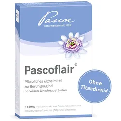 Pascoflair pflanzliches Beruhigungsmittel mit Passionsblume