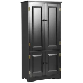 Costway Mehrzweckschrank 0 x 0 x 0 cm Schwarz