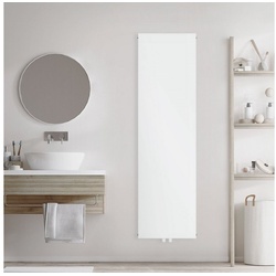 LuxeBath Heizkörper Zimmerheizung Wandheizkörper Designheizkörper, Weiß 452x1600mm Mittelanschluss weiß