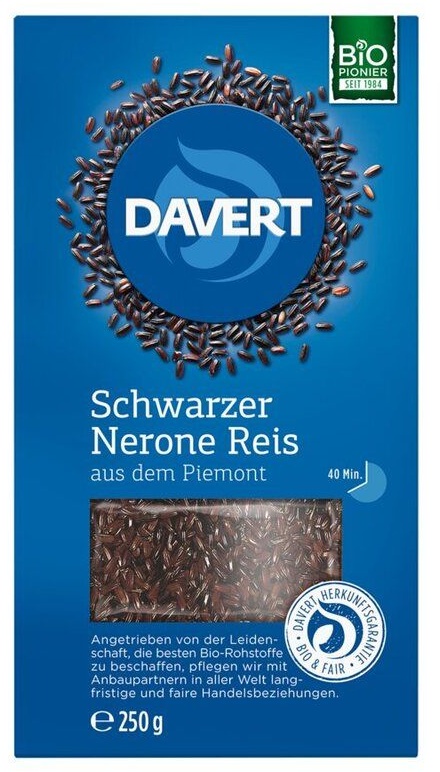 Davert - Schwarzer Nerone Reis 250 g