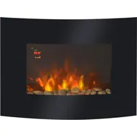 Elektrokamin Kamin Kaminofen Elektrischer Wandkamin 65 x 11,4 x 52cm