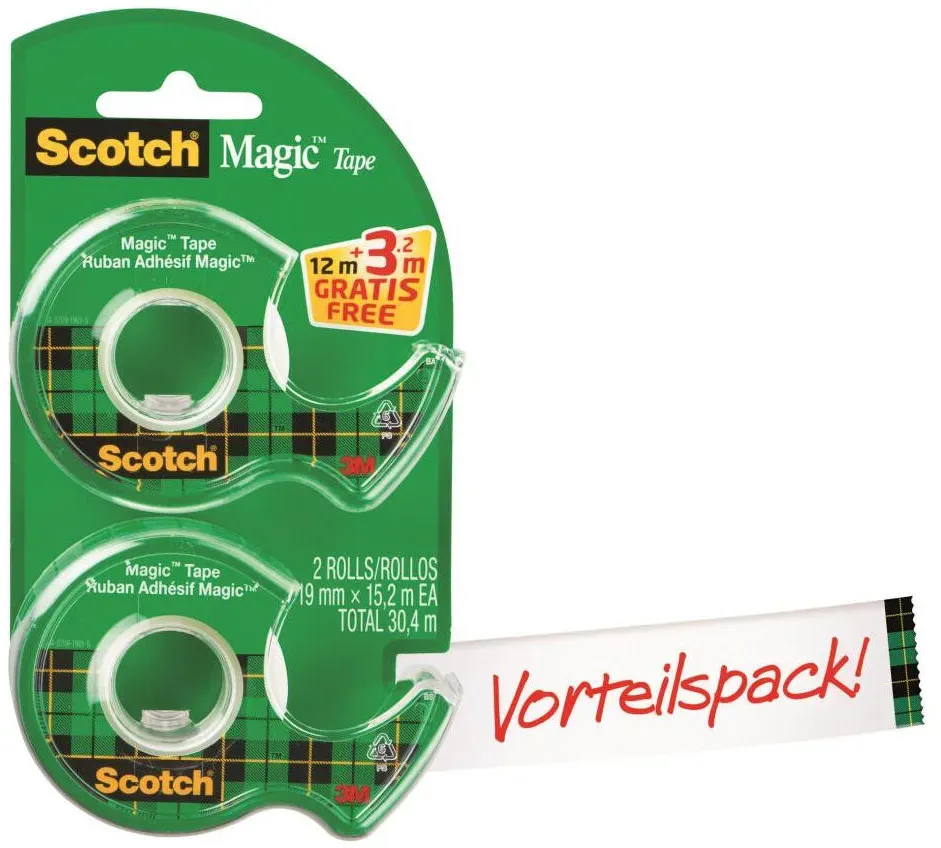 Scotch Handabroller Magic, transparent, bestückt