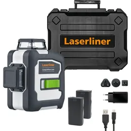 LASERLINER CompactPlane-Laser 3G Pro Dreidimensionaler Laser selbstnivellierend