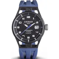 Locman Herrenuhr Montecristo Carbon" Blau | Gr.: onesize