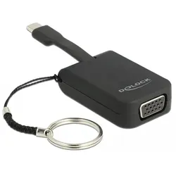USB Type-C Adapter zu VGA (DP Alt Mode), Schlüsselanhänger