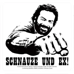 4-er Kult-Deckel-Set "SCHNAUZE UND EX!"