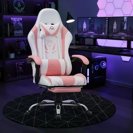 colamy Gaming-Stuhl Rosa PC