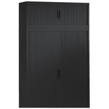 Californian Products CP Omnispace Aufsatz-Rollladenschrank schwarzgrau keine Fachböden 120,0 x 42,0 x 45,0 cm