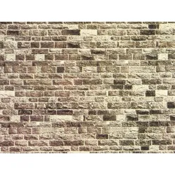 NOCH Mauerplatte “Basalt”, Braun