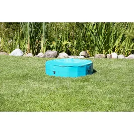 Trixie Hundepool 70 cm petrol/grau