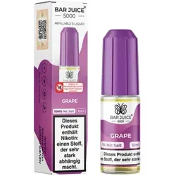 Grape NicSalt Liquid by Bar Juice 5000 10ml / 10mg
