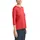 Jack Wolfskin Crosstrail 3/4-arm T-shirt - Vibrant Red - XS