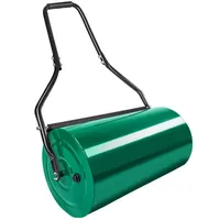 Tectake tectake® Rasenwalze, Breite 60 cm, Füllvolumen 50 l,