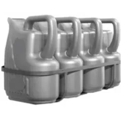 Gießkannenhalterung 4 Elemente h890_04