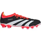 adidas Predator 24 Pro MG Core Black / Cloud White / Solar Red 43 1/3