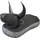Westmann Sitzsack Schwimmtier Stier Pool Buddy Schwarz