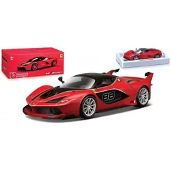Bburago Ferrari FXX-K, Fahrzeugmodell, Schwarz, Rot, Land vehicle model