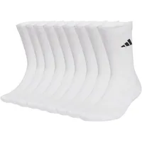 adidas Essentials Cushioned Crew Socken 10er Pack Schwarz/Weiß 43-45