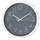Intirilife Wanduhr 30,5 cm 30.5 grau/weiß