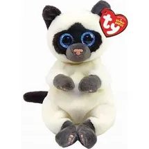 Ty Beanie Babies Miso Siamese Katze 17 cm Beige