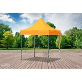 Faltpavillon Faltzelt Pavillon 2x2 Orange Gartenzelt Klappzelt Wasserdicht