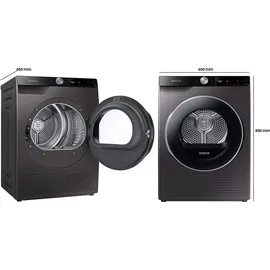 Samsung DV80T6220LX/S2 Wärmepumpentrockner (8 kg)