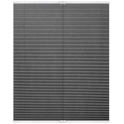 Lichtblick Plissee, Klemmfix, verspannt, 90x210 cm, hellgrau