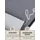 HANSE HOME Kitchen Herz Küchenläufer 50 x 150 cm Grau