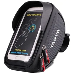 Lenkertasche Fahrradtasche bis 6.5" für Lenker, Wasserdichte