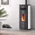 Justus Norta Pelletofen Seidenweiß 8 kW