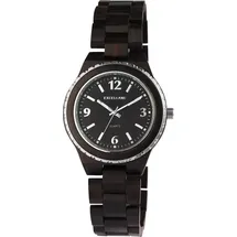 Excellanc 2810007-003 Uni Armbanduhr aus Schwarzholz