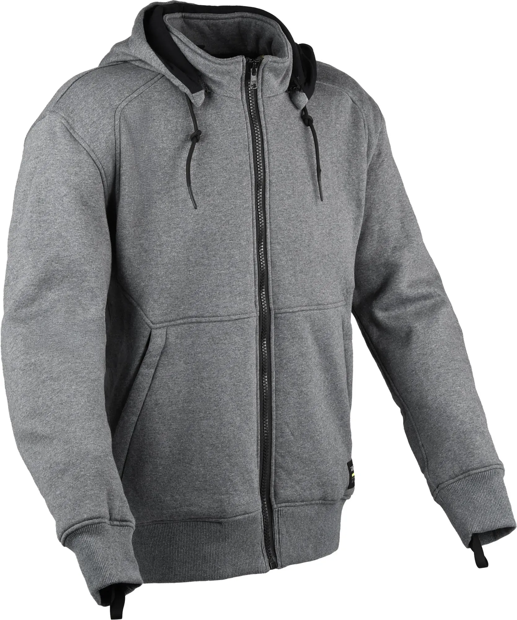 DIFI Soho Kinder Motorrad Zip Hoodie, grau, Größe M 164