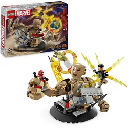 LEGO Marvel 76280 Spider-Man vs. Sandman: Showdown, Superhelden-Spielzeug