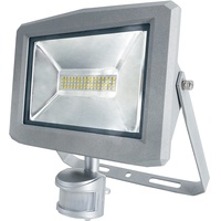 as - Schwabe 46416 Slimline CHIP-LED-Strahler 10W mit Bewegungsmelder