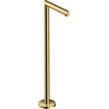 Hansgrohe Axor Uno Wanneneinlauf bodenstehend, gerade, Ausladung 226mm, polished gold optic