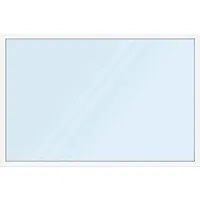 Panoramafenster, Kunststoff, aluplast IDEAL 4000, 300 x 100 cm, Weiß, 2-fach Verglasung, individuell konfigurieren