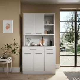 Vicco Küchenbuffet Raul 100,1 x 188,5 x 46 cm Weiß