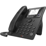 Poly CCX 350 IP-Telefon Schwarz LCD 2.8" Gigabit Ethernet PoE Microsoft Teams und PoE-fähig, Telefon,