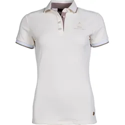 Damen Poloshirt Lavender Bay in Vanille cremefarben Medium