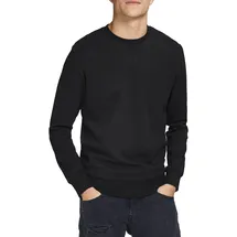 JACK & JONES Basic Sweatshirt Black / Regular Fit S